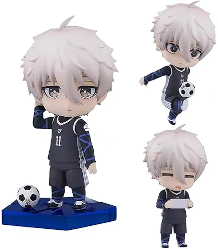 Seishiro Nagi figuur, Anime Blue Lock actiefiguur, standbeeld, model 18 cm, pvc-sculptuur, verzamelstuk, bureaudecoratie, cadeau voor anime-fans
