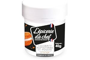 Epicerie du Chef Colorant Artificiel en Poudre Orange 40 g