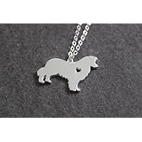 Hunde-Kette Collie mit Name