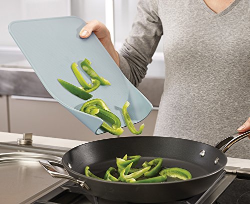 Joseph Joseph 60122 Nest Chop – 3er Set Schneidebretter, Kunststoff, opal, 5.7 x 25.5 x 34.3 cm - 6