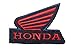 Produktbild alles-meine.de GmbH Honda 10,4 cm * 7,7 cm Bügelbild Aufnäher Applikation Motorrad Fahrzeug Motorräder Japan CBR Roller