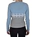 Full Volume Womens Ribbed Diamond Pattern Jumper - 8-10