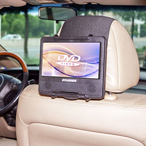 TFY Soporte para Reposacabezas de Coche para Reproductor de Estilo Giratorio DVD Portable de 7-10 Pulgadas y iPad Pro