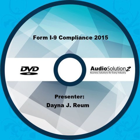 Preisvergleich Produktbild Form I-9 Compliance 2015