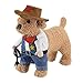 Produktbild Pet Kostüm tragen dog Funny Kleid Up stehen für Amuse gehen Hund Katze Cowboy mit Waffen, xl