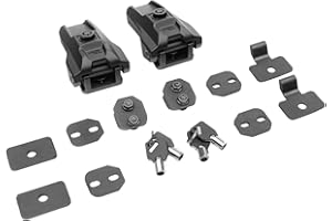 Rugged Ridge | Loquets de capot verrouillables en aluminium Gen 2 | 11210.32 | Convient aux Jeep Wrangler Jk/JL 2007-2023 ; Jeep Gladiator JT 2020-2023