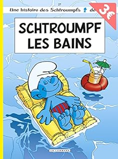 jaquette livre Les Schtroumpfs, tome 27 : Schtroumpfs les bains