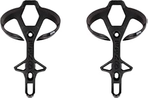 ZEFAL Pack Pulse L2 – Dos Portabidones Carbono Ultraligeros – 18 g Cada Portabidon Bicicleta – Negro - Fabricado en Francia