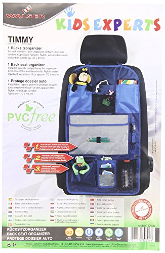 Preisvergleich Produktbild Walser 30696 Kinder Organizer Rücksitztasche, Timmy, Blau