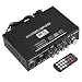 Produktbild Richer-R Mini HiFi Verstärker Bluetooth, HiFi Stereo Audio Amplifier Bass Kanal Audio Endstufe Verstärker,LCD FM Radio USB/TF/Aux Audio HiFi Musik Verstärker mit Fernbedienung Schwarz