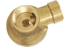 BOUTTE Boutté AN12 – Applique laiton 15x21 (1/2") entrée/sortie – Raccord mural mâle-femelle – Plomberie et arrosage – Laiton massif