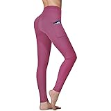 Vimbloom Yoga Broek met Zakken voor Vrouwen Tummy Control Hoge Taille Leggings Hardlooplegging Sportbroek voor Dames Yoga Wor