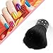 Powder Dust Flocking Remover Brush Cheek Makeup Tool Foundation Nail Art Charming Black