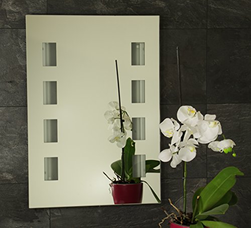 B-WARE Wandspiegel Badspiegel LED/Neon Badezimmerspiegel Wand Spiegel Ambiente-Light 50 x 70 cm - 2