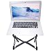 Produktbild Laptop-Ständer, faltbar und verstellbar Notebook Halter, Augen Ergonomischer leicht und Compact Universal Passform, für PC/MacBook/iPad/Notebooks (schwarz)
