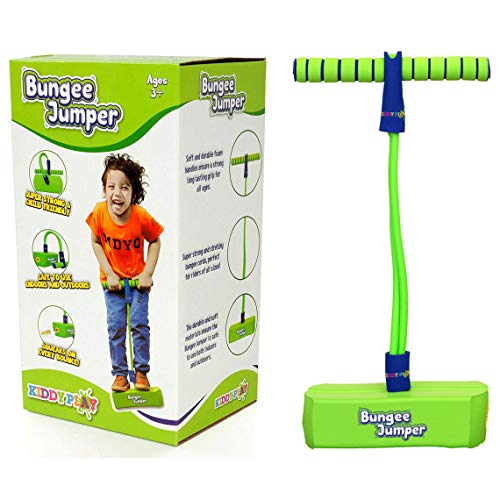 KiddyPlay Bungee Jumper - Childrens Fun & Safe Soft Pogo Stick Bouncer