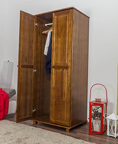 Preisvergleich Produktbild Massivholz Kleiderschrank