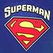 Superman Infant Pullover Long Sleeve Hooded Jersey T Shirt 18M Red & Blue