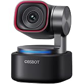 OBSBOT Tiny 3 Yapay Zeka Destekli Mekansal Ses 4K PTZ Web Kamerası