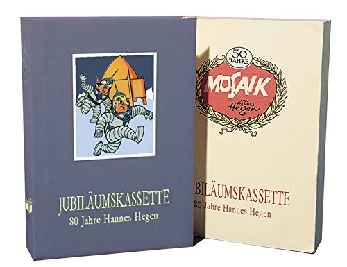 Reprintmappe des Mosaik / Jubiläumskassette III - 80 Jahre Hannes Hegen: Hefte 25-36 und Hegen-Sonderbeilage: Karneval in Venedig