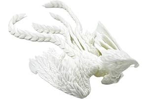 3D-Printat Djur Självlysande I Mörkret Fågelformad Figur Med Rörliga Leder