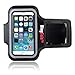Produktbild iPhone SE hülle, Bingsale Apple iPhone SE 5S 5C 5 Original Neoprene Deluxe Dual Fit Easy Fit Freizeit und Sport Armband Armtasche in Schwarz