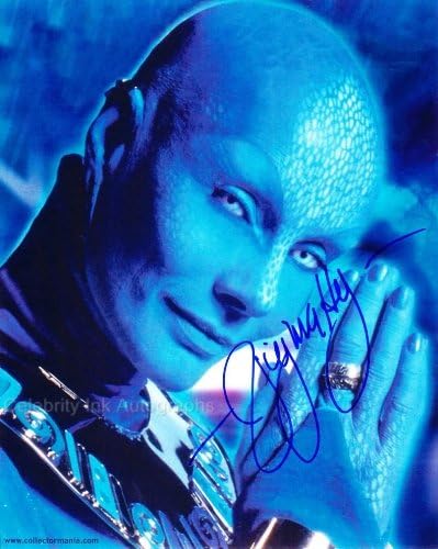 VIRGINIA HEY as Pa'u Zotoh Zhaan - Farscape GENUINE AUTOGRAPH