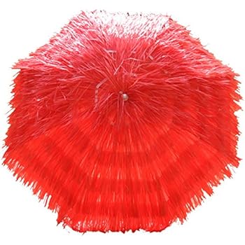 Amazon.de: Sonnenschirm Fransen Hawaii Schirm Bastsonnenschirm GRÜN