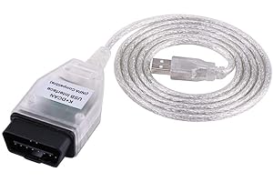 Tarente Yunxwd Auto K + DCAN OBD2 Diagnose USB-Kabel FT232RQ + Tools INPA Ediabas NCS