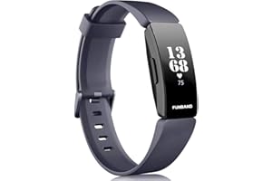 FunBand Fitbit Inspire & Inspire HR Correa,Edición Especial Soft Silicona Deportes Recambio de Pulseras Ajustable Reemplazo Accesorios Compatible para Reloj Fitbit Inspire & Inspire HR