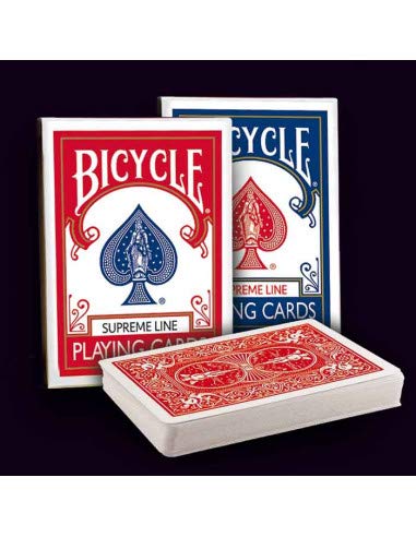 Bicycle - Supreme Line (due mazzi,uno Rosso e uno blu)