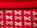 Pink Lining- Bundlebean Unisex Baby 5-in-1 Waterproof Fleece (Cream Bows/Red)