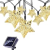 Einfache Anwendung: Nach sechs bis acht Stunden Sonnenlicht tagsüber leuchten die marokkanischen Sternenlichter in der Abenddämmerung automatisch 8 bis 10 Stunden lang auf. Die Gesamtarbeitszeit beträgt mehr als 50.000 Stunden.