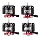 Produktbild Crazepony-UK Emax 4pcs RS1306B 2700KV Brushless Motor 3-4S Compatible with 3 Inch Propeller 3024 3045 Props for 130 150 160 180 FPV RC Drone Frame Racing Quadcopter Multirotor