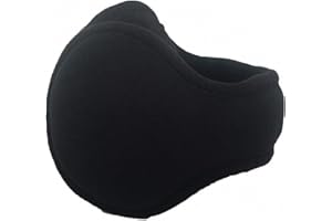 Ulalaza Paraorecchie per scaldamuscoli pieghevoli unisex per uomo Donna Accessori invernali Avvolgimento regolabile da esterno dietro lo stile della testa