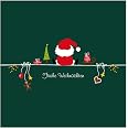 10 Weihnachtskarten Mit Umschlägen – Motiv Rentier, Frohe Weihnachten, 98 X 98 Mm, Rotes Glanzpapier