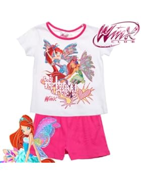 Pigiama corto Winx 3 anni