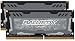 Produktbild Ballistix Sport LT BLS2C16G4S240FSD 32GB Arbeitsspeicher Kit (16GBx2) (DDR4, 2400 MT/s, PC4-19200, DR x8, SODIMM, 260-Pin) Grau