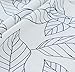 Produktbild CNFIP Blätter / Druck / Baumwolle / Continental / Tischdecke, Material: Baumwolle, Faser, Mehrfarbig, Multi-Größe,White-140×220cm