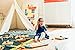 Tegu Classroom Magnetic Wooden Block Set (130-Piece, Tints)
