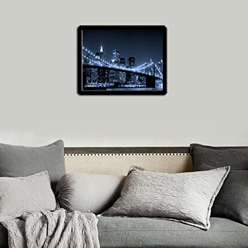 Amazingdeal365 Motiv- Nächtliches Dämmerlicht 5D DIY Diamond Stickerei Malerei Kreuzstich Kinderhandarbeit zum Lernen für Balkon,Terasse,Café,Kinderzimmer,Wohnzimmer, Schlafzimmer, Arbeitszimmer usw. - 3