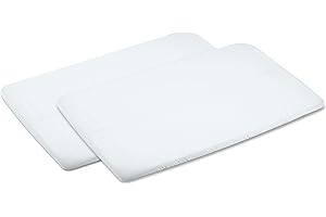 Maxi-Cosi Sábanas cuna Maxi-Cosi Swift, funda colchón para recién nacido, 2 piezas, Blanco (White)