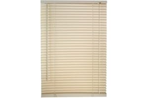 OWIJI Veneziana Beige PVC Dimensioni 100 x 160 cm Lamelle Regolabili Privacy Protezione Solare Casa Ufficio