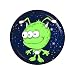 Produktbild Kiwikatze® Kleine Freunde - Weltraum Dreiauge 37mm Button Ansteckbutton Geschenk Mitbringsel