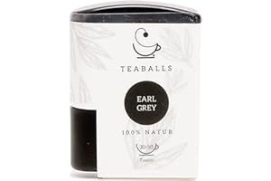 TEABALLS - Earl Grey dozownik (1 x 6 g) | Black Selection | na ok. 30-60 filiżanek herbaty | znany z: "Das DING des Jahrs"