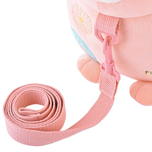 Metoo Sac à dos de bébé anti-perte dessin animé garçons Filles enfants mini- sacs d'école (Lapin Rose)