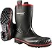 Produktbild Dunlop Herren Rocker Sicherheits-Gummistiefel, Schwarz, 7.5 EU