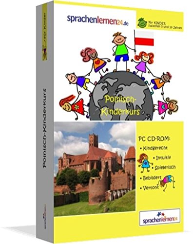 Polnisch-Kindersprachkurs von Sprachenlernen24: Kindgerecht bebildert und vertont für ein spielerisches Polnischlernen. Ab 5 Jahren. PC CD-ROM für Windows 10,8,7,Vista,XP / Linux / Mac OS X