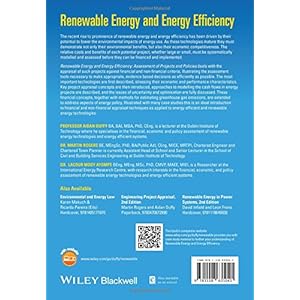 Renewable Energy and Energy Efficiency: Assessment of Projects and Policies