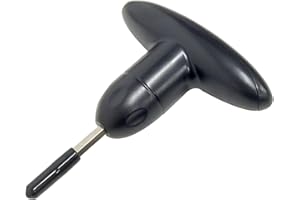 MEMOFYND 1 llave Allen, llave de golf, llave multifunción, herramienta de reparación de raquetas, destornillador, herramienta adaptadora de palo de golf, ajuste de ángulo (negro)